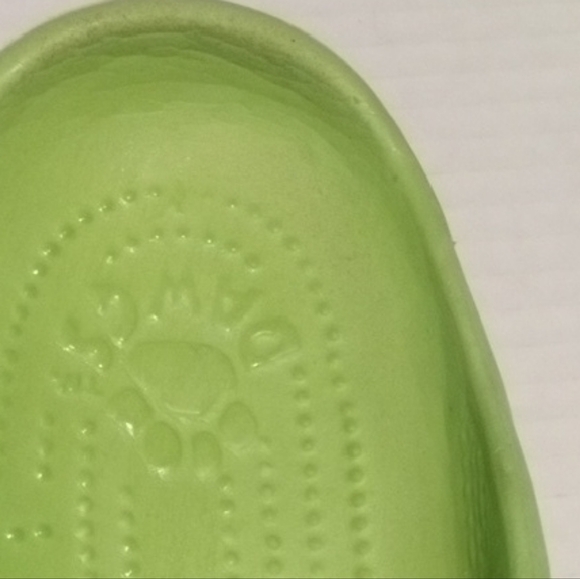 Lime Green Dawgs Slip-On Sandals - Picture 2 of 4